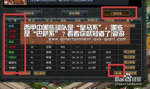 西甲中哪些球队是“皇马系”,哪些是“巴萨系”?看看你就知道了|爱游戏体育(图2) 爱游戏首页